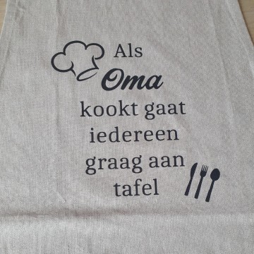 Als oma kookt