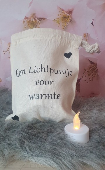 Een lichtpuntje voor warmte