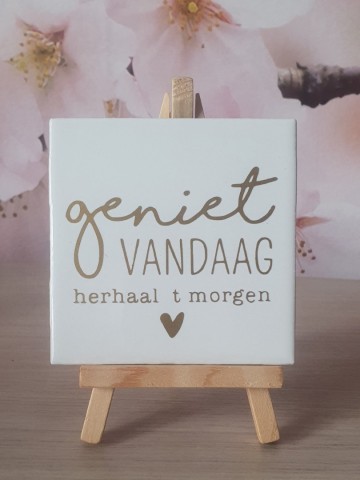 Geniet vandaag wit