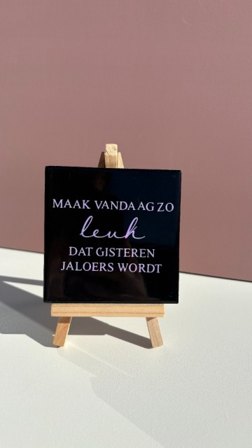 Maak vandaag leuk dat gisteren jaloers wordt