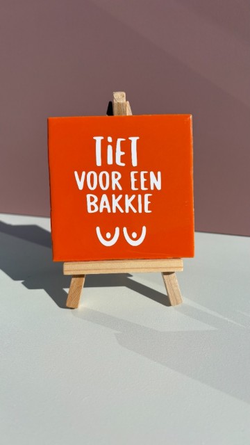 Tiet voor een bakkie